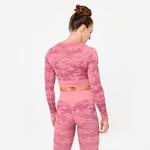 Топ укороченный Domyos, цвет altviolett/altrosa - фото 4