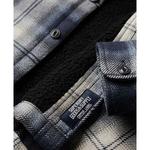 Рубашка Superdry Wool Miller, синий - фото 3