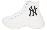 Кеды MLB Chunky High Canvas Shoes Unisex High-Top White - фото