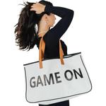 Женская сумка Game On Tote белого цвета Pretty Simple - фото 2