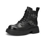 Ботинки Martin Boot женские Gemeiq, цвет Black/Silver - фото