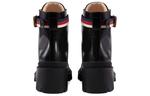 Ботинки (WMNS) Gucci Sylvie Series Webbing Leather Ankle Boots Black 481156-DKS30-1159 - фото 4