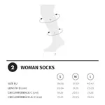 Женские крошечные носки для бега W Lurbel, черный/синий - фото 3