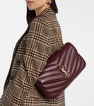 Сумка через плечо Lou Lou Medium из кожи Saint Laurent, Rouge Cabernet - фото 2