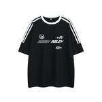 Футболка унисекс BOBBY ABLEY, красно-синяя полоска - фото 2