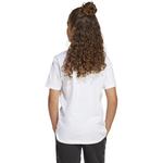 Рубашка с камуфляжным линейным рисунком для детей Adidas, белый - фото 3