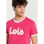 Футболка Lois Jeans Density, розовый - фото 3