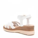 Женские белые сандалии на платформе Xti - фото 3