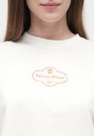 Футболка Calvin Klein Jeans BOXY TEE COCTAIL LOGO TEE, White Greige/Off-White - фото 6