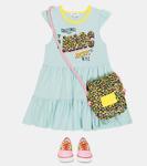 Кроссовки с леопардовым принтом Marc Jacobs Kids, розовый - фото 2