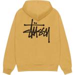 Базовый худи на молнии Stussy, синий - фото 4