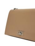 Сумка Ck Medium Conv Chain Bag K60K612810 Calvin Klein, бежевый - фото 2