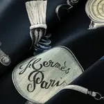 HERMES Шелковый шарф Women's Black, Black - фото 6