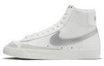 Кроссовки Nike Blazer Mid 77 White Silver Metallic Women's - фото