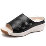 Шлепанцы женские черный Reivantix - фото