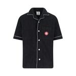 Рубашка Casablanca Towelling Monogram Shirt, Black - фото