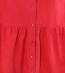 Платье-рубашка Aniston, красный - фото 7