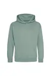 Толстовка с капюшоном AWDis, зеленый - фото