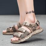 Пляжные сандалии мужские хаки Warrior - фото 3