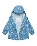 Плащ водонепроницаемый с молнией Snapper Rock, голубой - фото