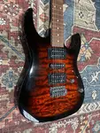 Электрогитара Ibanez GRX70QA-SB Gio - Солнечный взрыв - фото 2