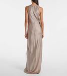 Шёлковый халат Brunello Cucinelli, Light Taupe - фото 3