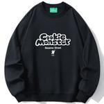 Толстовка унисекс SESAME STREET с капюшоном, темно-синяя - фото