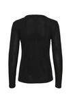 Топ Soaked in Luxury SLSkylara Knot Tee, Black - фото 6