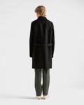 Плащ из мохеровой шерсти Prada, черный - фото 5