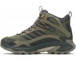 Походная обувь Merrell Moab Speed 2 Mid GTX, оливковый - фото 4