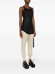 Rick Owens DRKSHDW джинсовый топ без рукавов, черный - фото 3