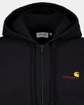 Мужская толстовка на молнии Carhartt Wip, черный - фото 2