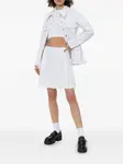 Плиссированная мини-юбка Givenchy, белый - фото 2