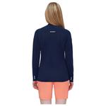 Футболка с длинным рукавом Mammut Aenergy FL Zip, синий - фото 2