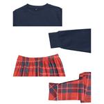 Детский комплект пижамы с длинным рукавом и клетчатыми брюками Inspire Chic - фото 4