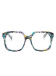 Chloé Eyewear очки Harlequin, синий - фото