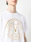 Футболка с логотипом Versace Jeans Couture, белый - фото 5