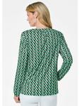 Блуза GOLDNER, цвет grün/gemustert - фото 3