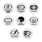 Горнолыжные очки Nevada Time Trial Matte Phantom 0-4 Bollé - фото 2