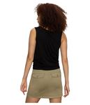 Футболка Sanctuary Notched Button Front Tee, черный - фото 3