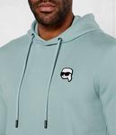 Толстовка мужская Karl Lagerfeld с логотипом, голубой - фото 4