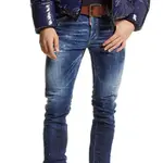 DSQUARED 2 Dsquared2 потертые скинни джинсы - фото 9