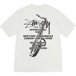 Футболка Beat Sounds Pigment Dyed Stussy, белая - фото 4