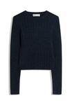 Джемпер Bershka Jumper, Dark Blue - фото 3