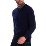 Свитер Barbour Essential v neck, синий - фото