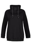 Толстовка Ulla Popken, черный - фото