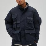 UNDEFEATED Унисекс пуховик, Gray Brown - фото 6