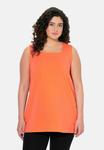 Топ LONG CARREE-AUSSCHNITT ÄRMELLOS Ulla Popken, коралловый - фото