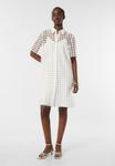 Платье-рубашка KURZES AUS MIT comma, белый - фото 2