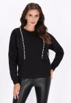 Толстовка faina Sweatshirt, Black - фото